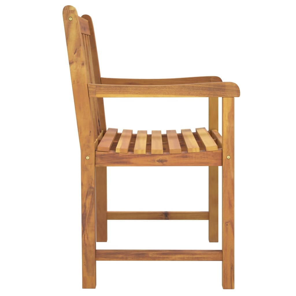vidaXL Καρέκλες Κήπου 6 τεμ. 56 x 55,5 x 90 εκ. από Μασίφ Ξύλο Ακακίας