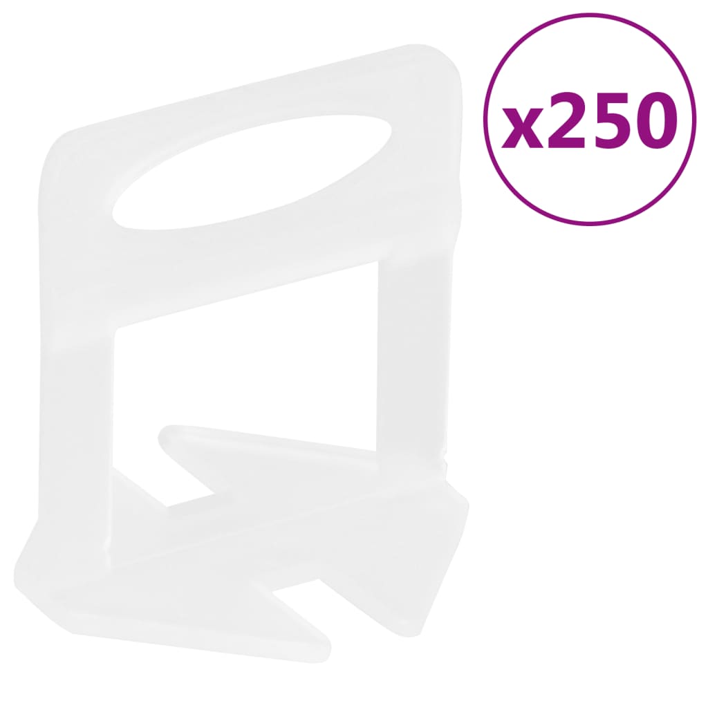 vidaXL Σύστημα Ευθυγράμμισης Πλακιδίων 250 Κλιπ 2 χιλ.