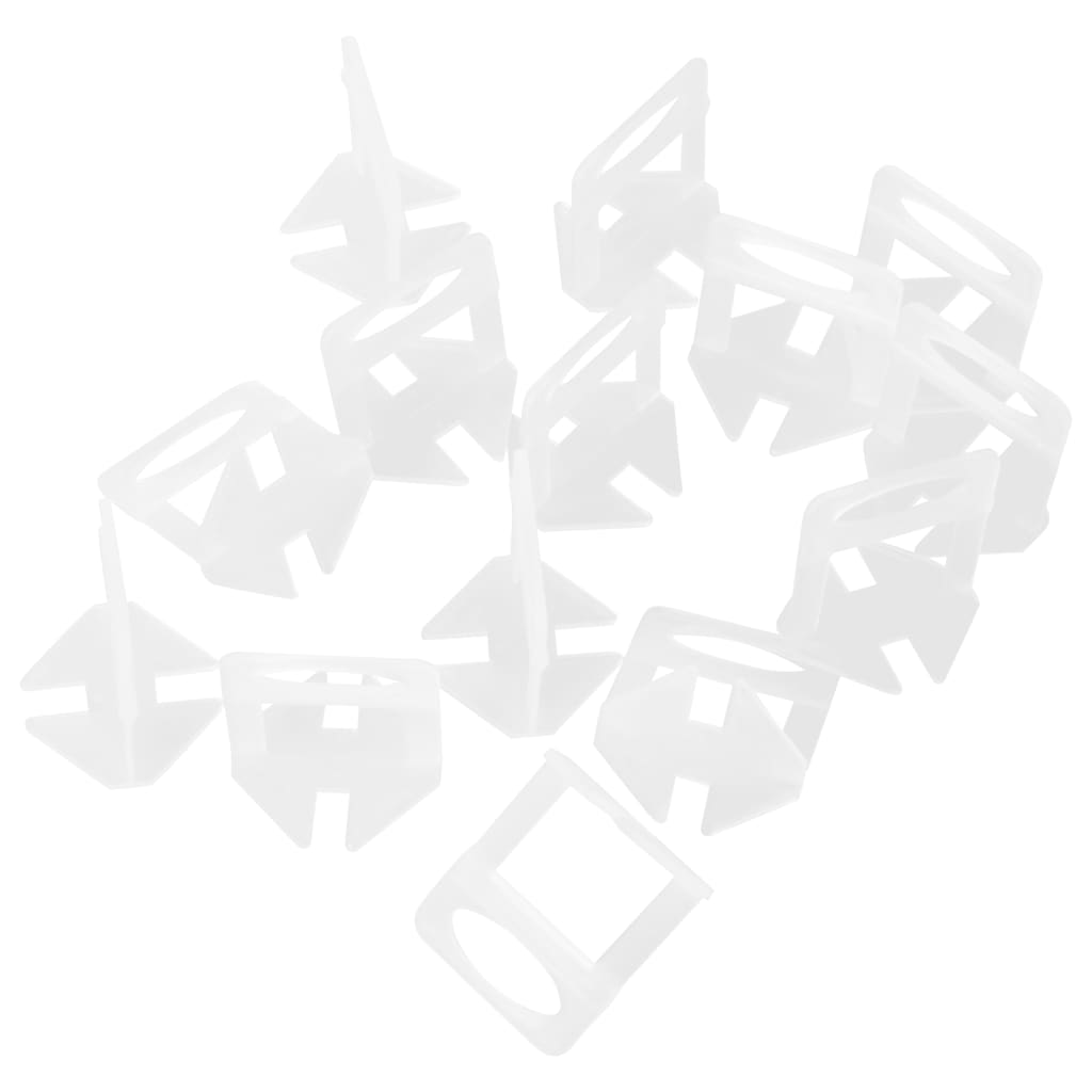 vidaXL Σύστημα Ευθυγράμμισης Πλακιδίων 500 Σφήνες 2500 Κλιπ 1,5 χιλ.