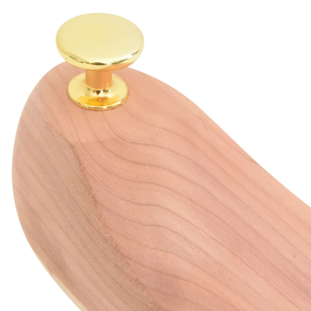 vidaXL Καλαπόδι Μέγεθος EU 44-45 από Μασίφ Ξύλο Κέδρου με Κόκαλο