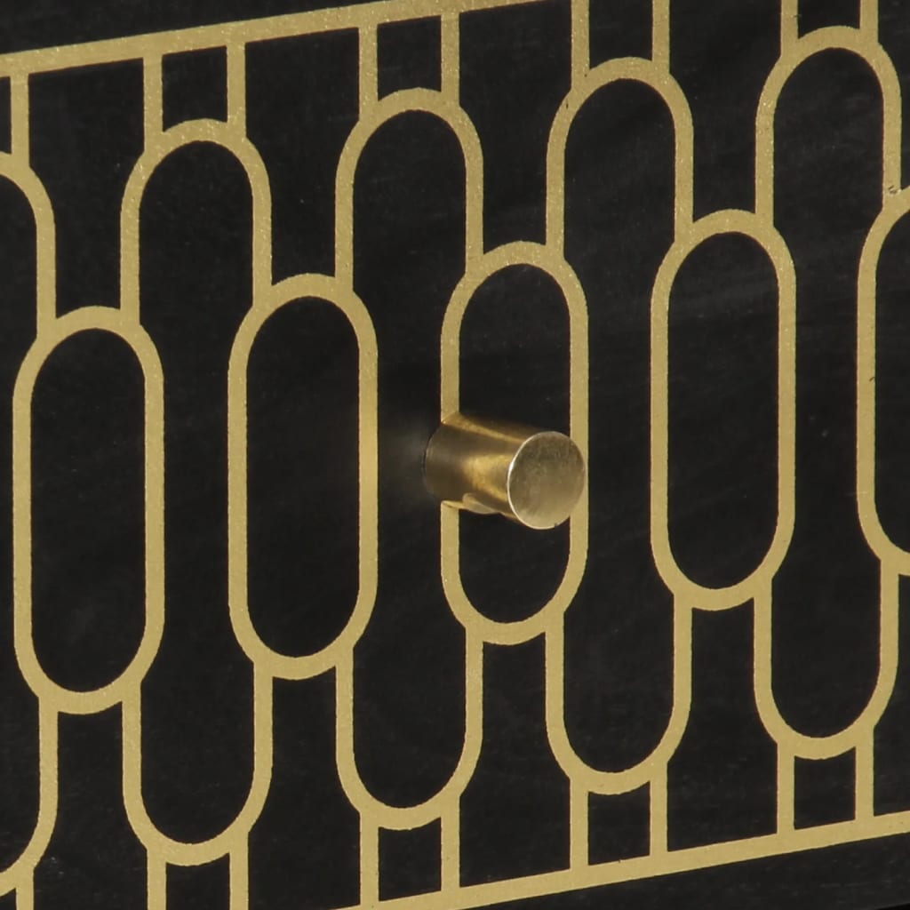 vidaXL Βοηθητικά Ντουλάπια 2 Τεμ. 60x33x75 εκ. από Μασίφ Ξύλο Μάνγκο