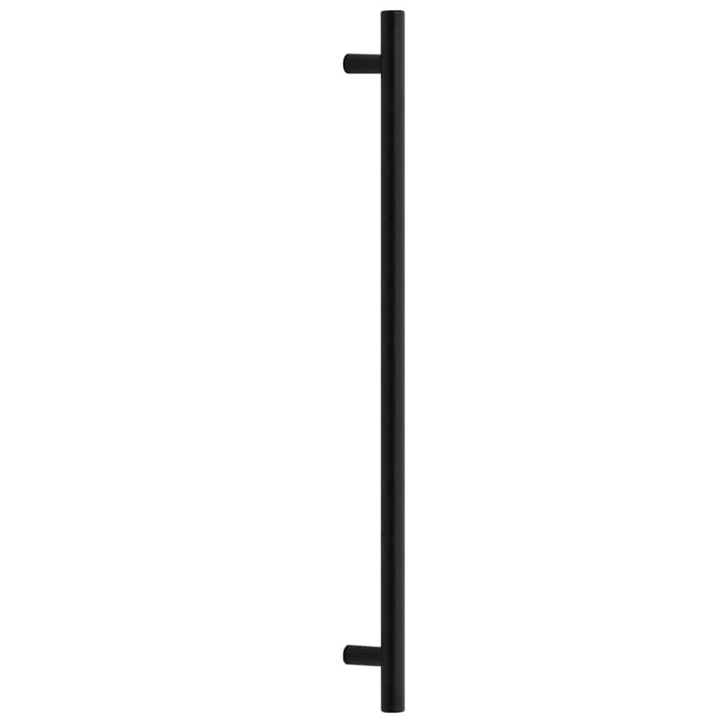 vidaXL Λαβές Ντουλαπιών 5 τεμ. Μαύρες 480 χιλ. από Ανοξείδωτο Ατσάλι