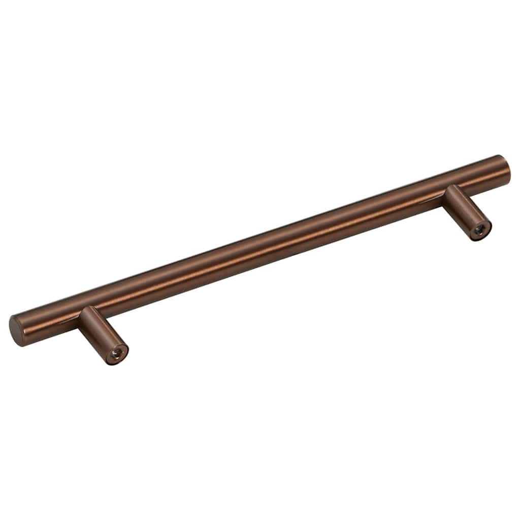 vidaXL Λαβές Ντουλαπιών 10 τεμ. Μπρονζέ 160 χιλ. από Ανοξείδωτο Ατσάλι