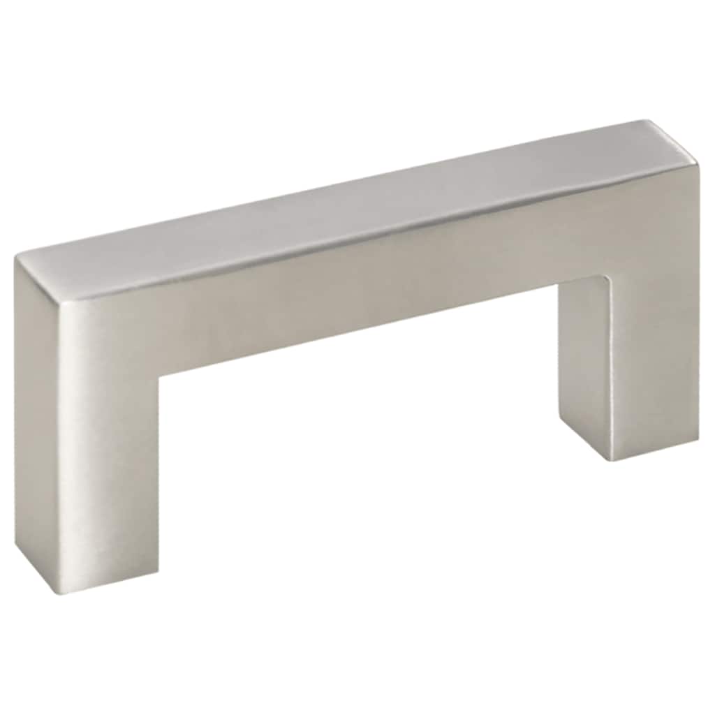 vidaXL Λαβές Ντουλαπιών 10 τεμ. Ασημί 64 χιλ. από Ανοξείδωτο Ατσάλι