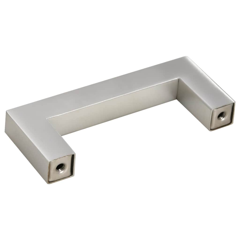 vidaXL Λαβές Ντουλαπιών 10 τεμ. Ασημί 64 χιλ. από Ανοξείδωτο Ατσάλι