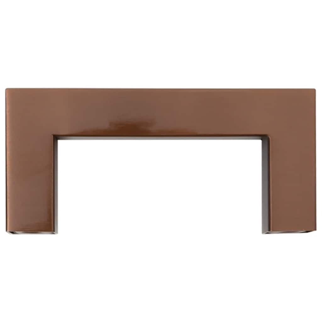 vidaXL Λαβές Ντουλαπιών 10 τεμ. Μπρονζέ 64 χιλ. από Ανοξείδωτο Ατσάλι