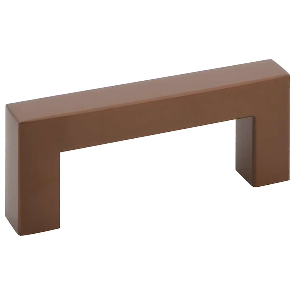 vidaXL Λαβές Ντουλαπιών 10 τεμ. Μπρονζέ 96 χιλ. από Ανοξείδωτο Ατσάλι