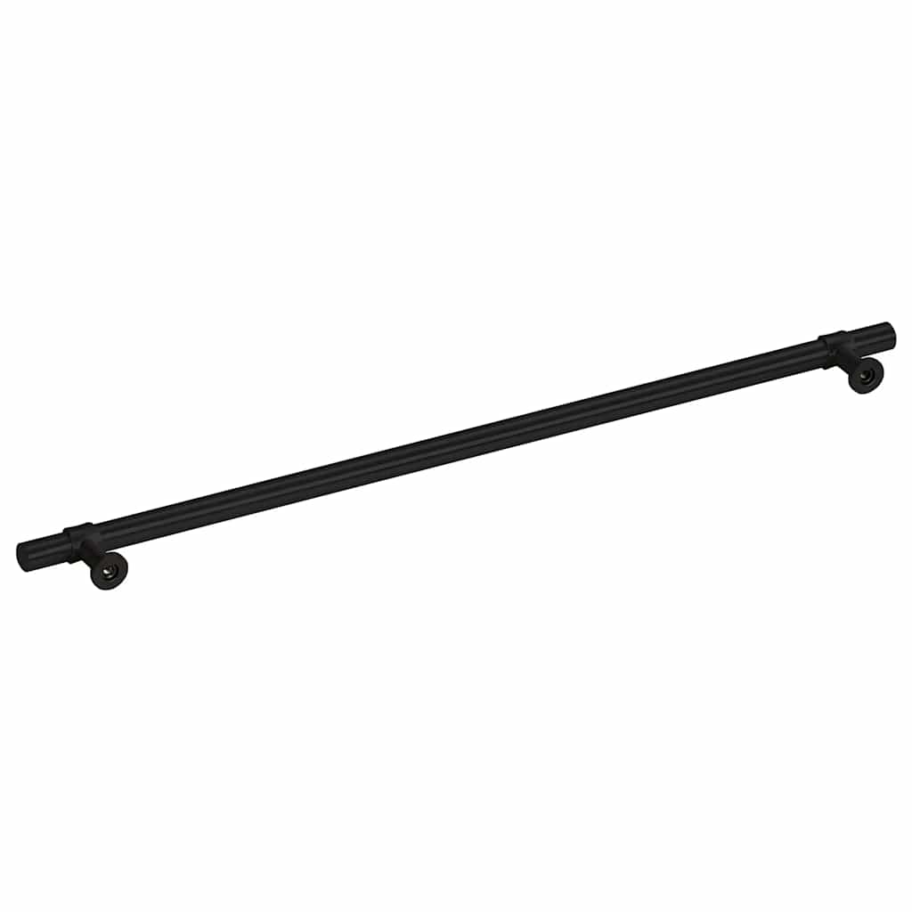 vidaXL Λαβές Ντουλαπιών 5 τεμ. Μαύρες 320 χιλ. από Ανοξείδωτο Ατσάλι