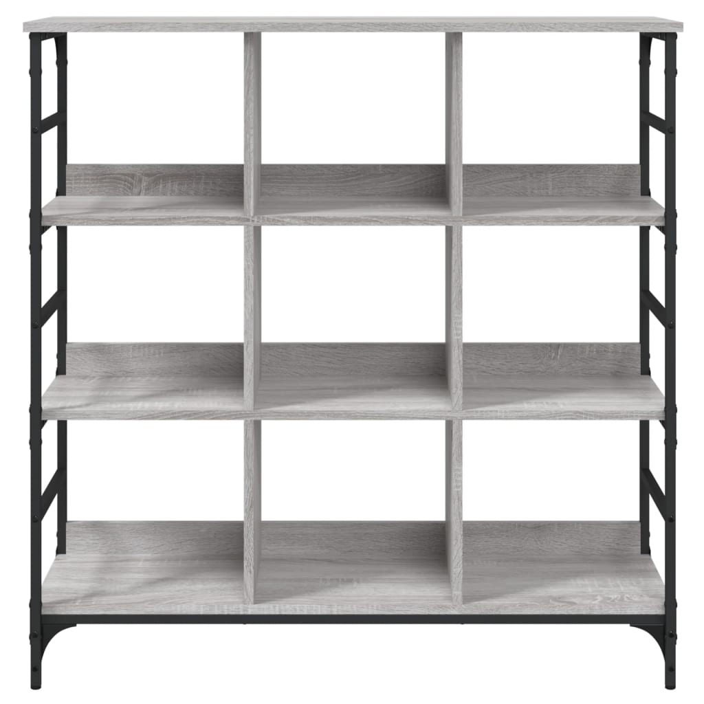 vidaXL Ραφιέρα Γκρι Sonoma 102 x 32 x 103,5 εκ. από Επεξεργασμένο Ξύλο