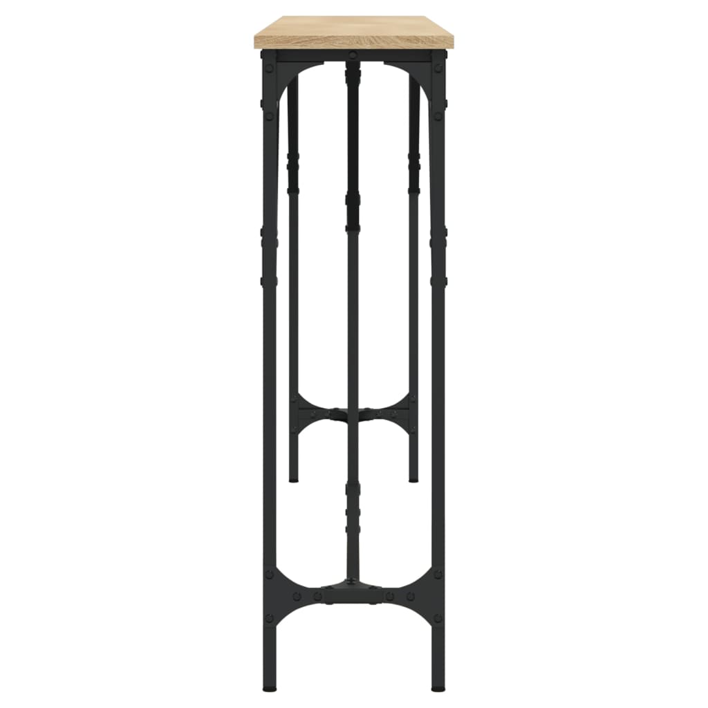 vidaXL Τραπέζι Κονσόλα Sonoma Δρυς 180x23x75 εκ. Επεξεργασμένο Ξύλο