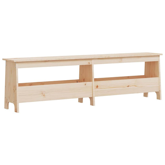 vidaXL Παγκάκι Χολ 160x28x45 εκ. από Μασίφ Ξύλο Πεύκου