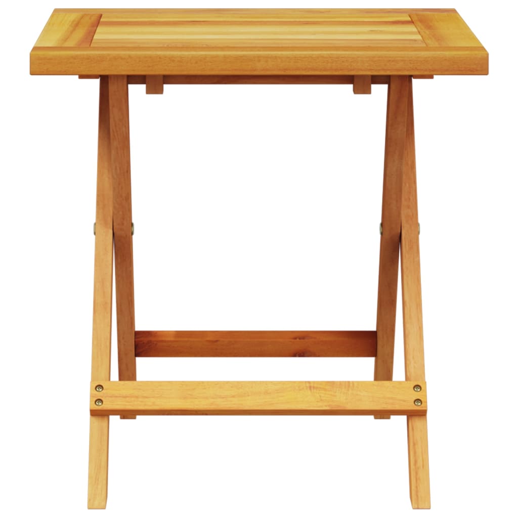 vidaXL Ξαπλώστρες 2 τεμ. με Τραπέζι από Μασίφ Ξύλο Ακακίας