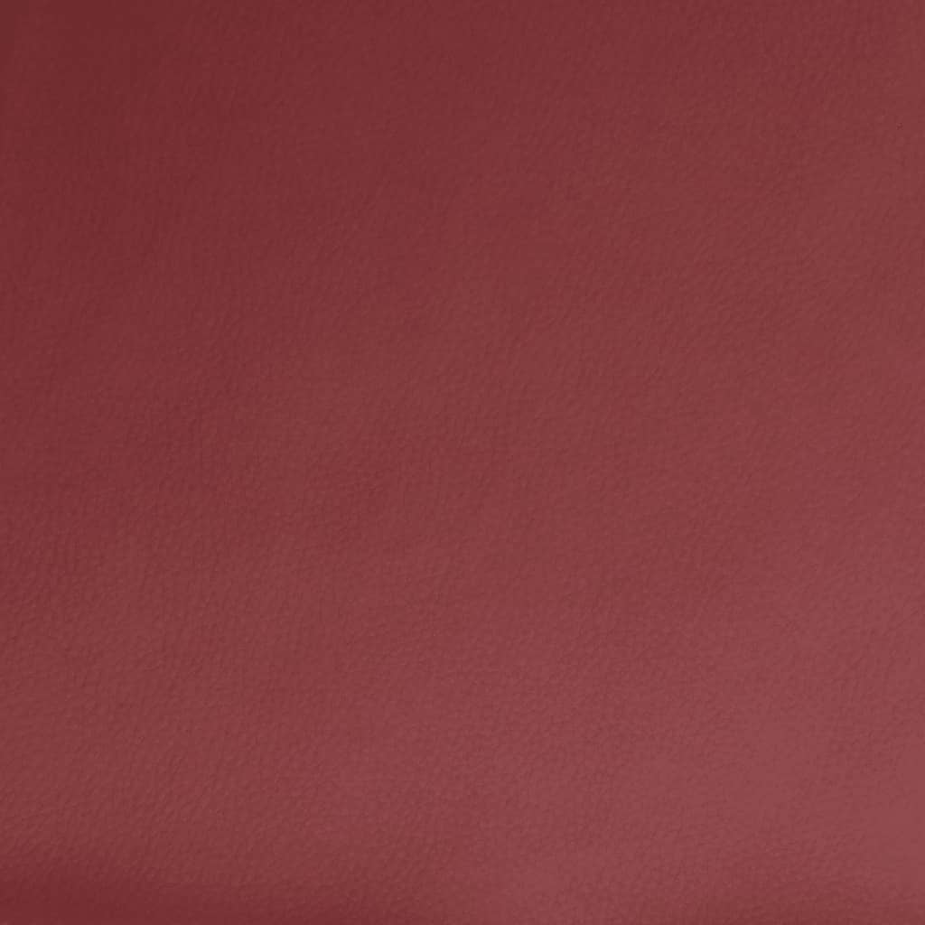 vidaXL Πολυθρόνα Ανακλινόμενη Μπορντό από Συνθετικό Δέρμα