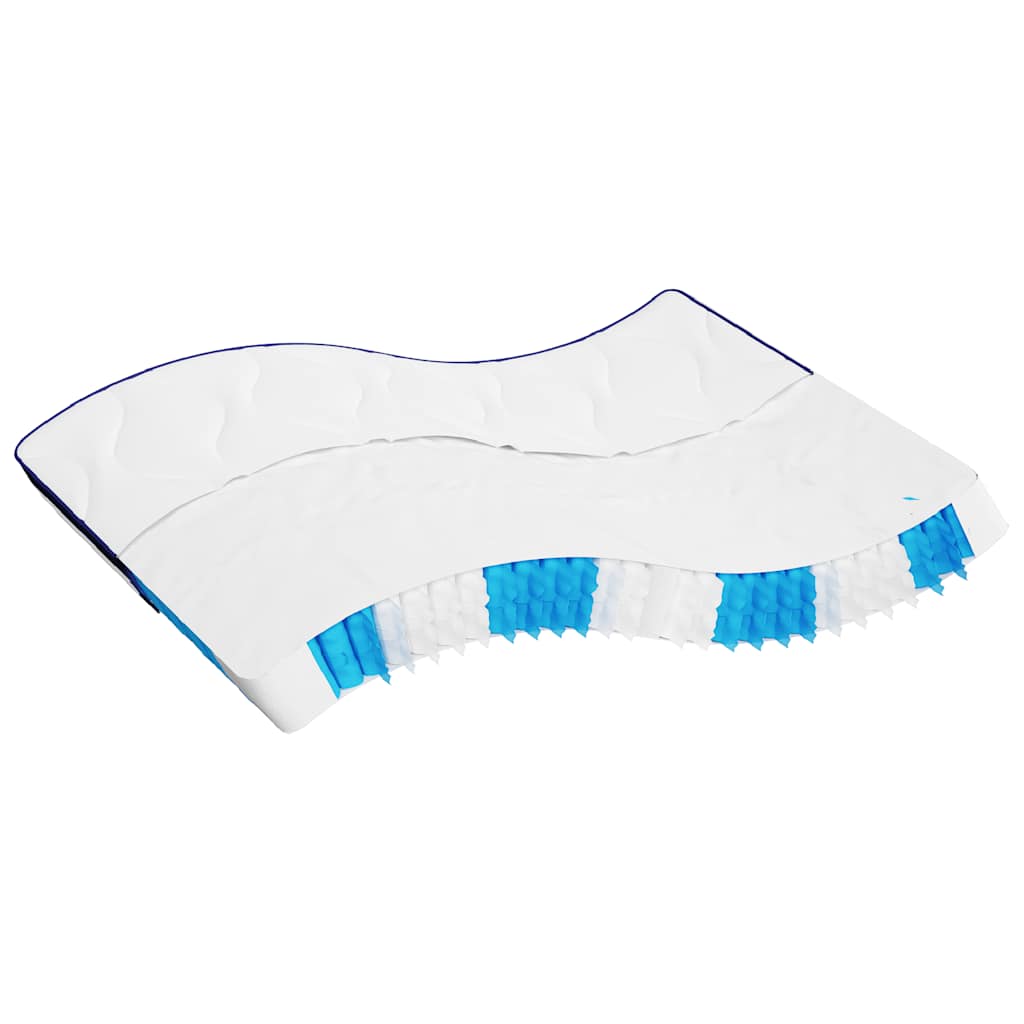 vidaXL Στρώμα με Pocket Springs Μεσαία Σκληρότητα 160 x 200 εκ.