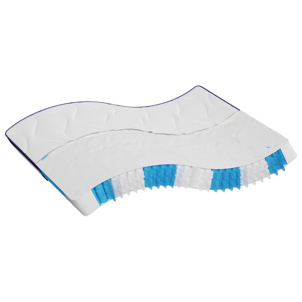 vidaXL Στρώμα με Pocket Springs Μεσαία Σκληρότητα 200 x 200 εκ.
