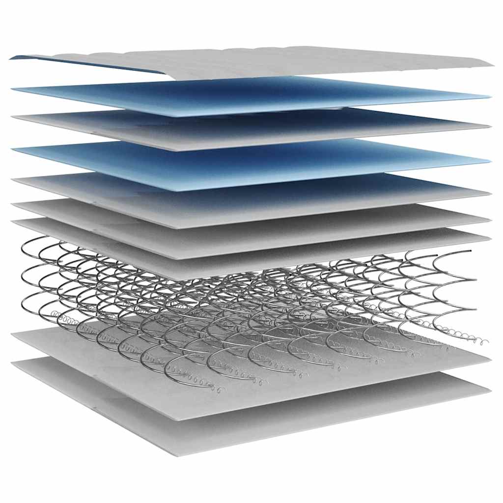 vidaXL Στρώμα με Bonnell Springs Μεσαία Σκληρότητα 120 x 200 εκ.
