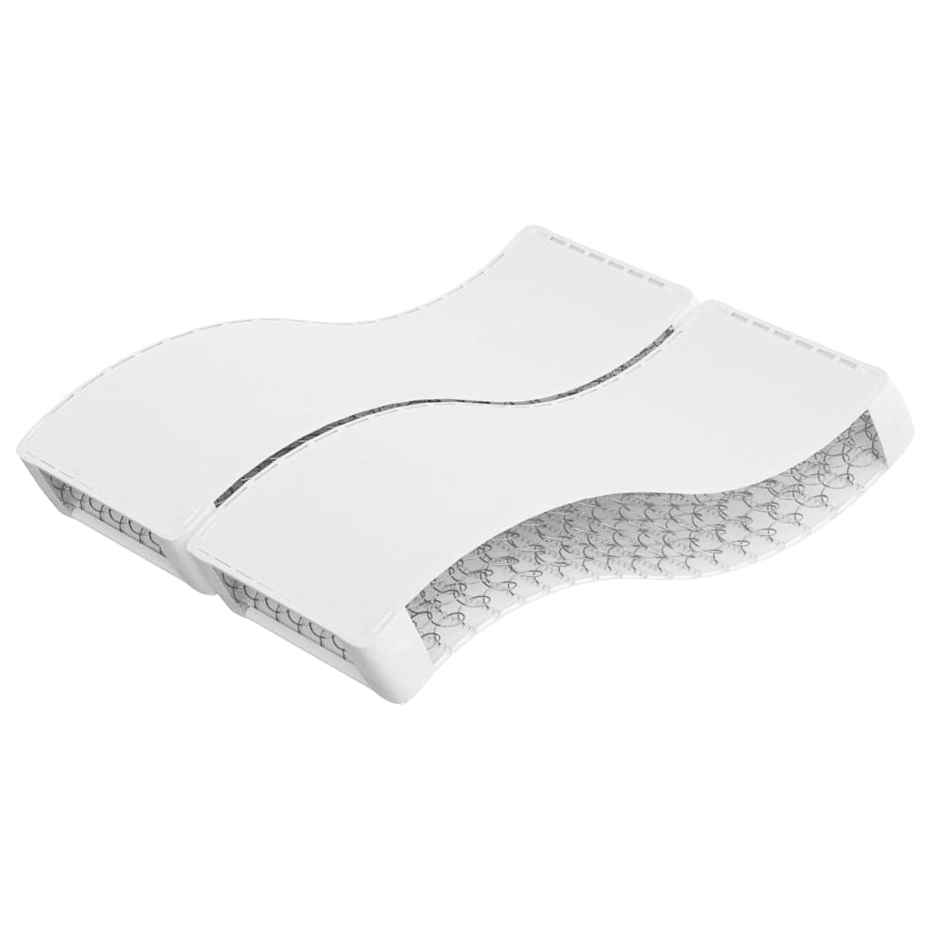 vidaXL Στρώμα με Bonnell Springs Μεσαία Σκληρότητα 140 x 190 εκ.