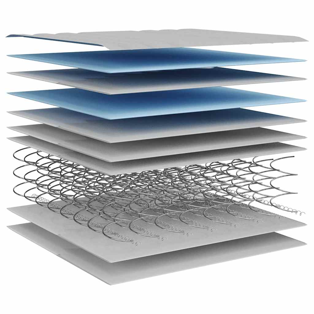 vidaXL Στρώμα με Bonnell Springs Μεσαία Σκληρότητα 140 x 190 εκ.