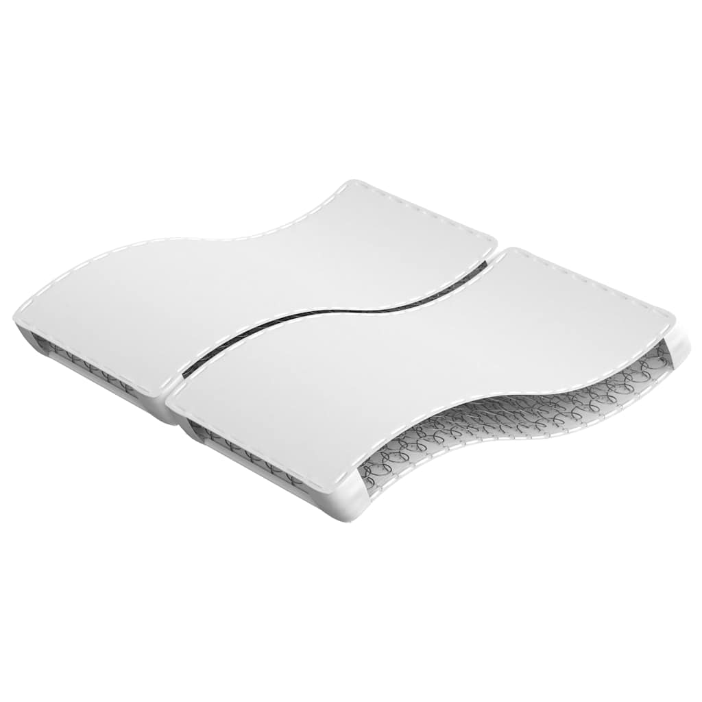 vidaXL Στρώμα με Bonnell Springs Μεσαία Σκληρ. 200x200εκ. King Size