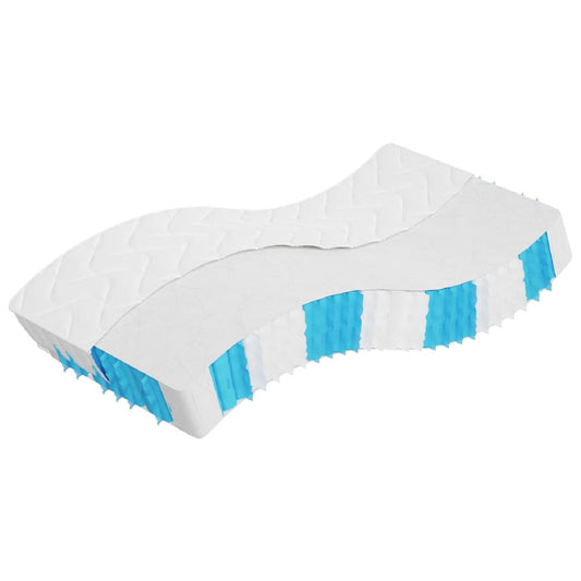 vidaXL Στρώμα με Pocket Springs Μεσαία Σκληρότητα 100x200 εκ.
