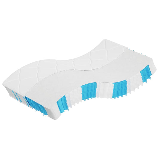 vidaXL Στρώμα με Pocket Springs Μεσαία Σκληρότητα 120x200 εκ.