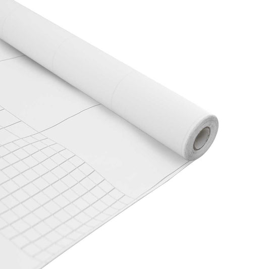 vidaXL Μεμβράνες Παραθύρου Ματ Λευκό από PVC
