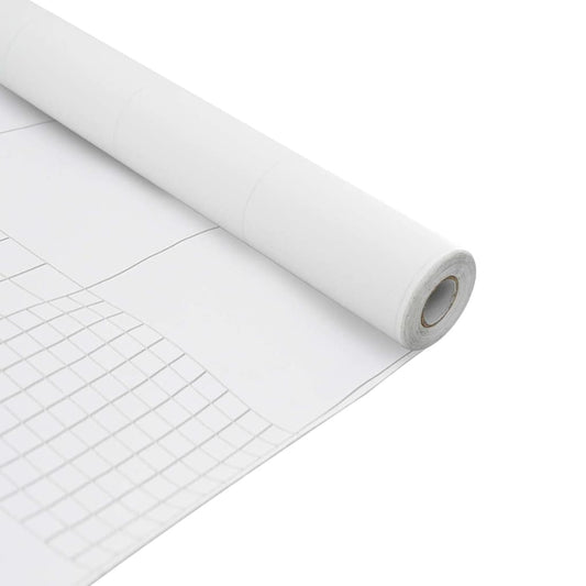 vidaXL Μεμβράνες Παραθύρου Ματ Λευκό από PVC