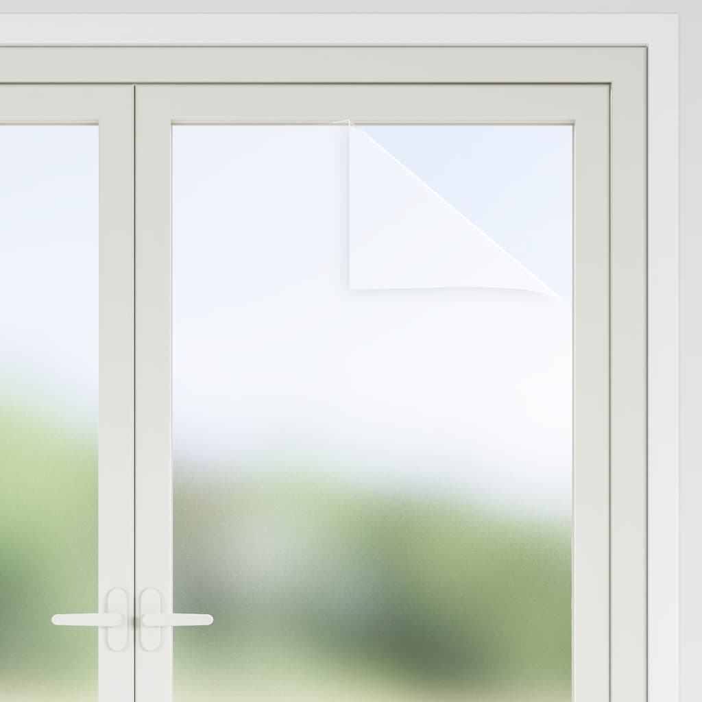 vidaXL Μεμβράνες Παραθύρου Ματ Λευκό από PVC