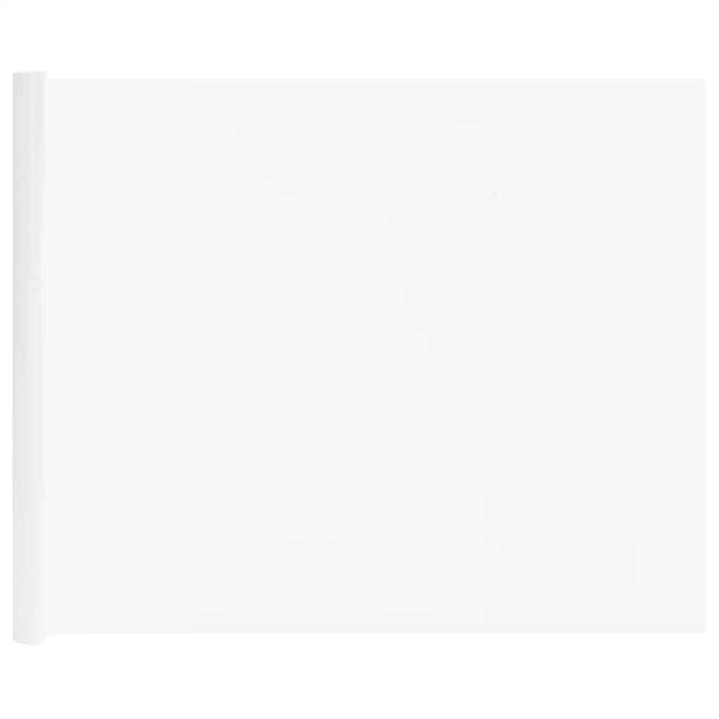 vidaXL Μεμβράνες Παραθύρου Ματ Λευκό από PVC