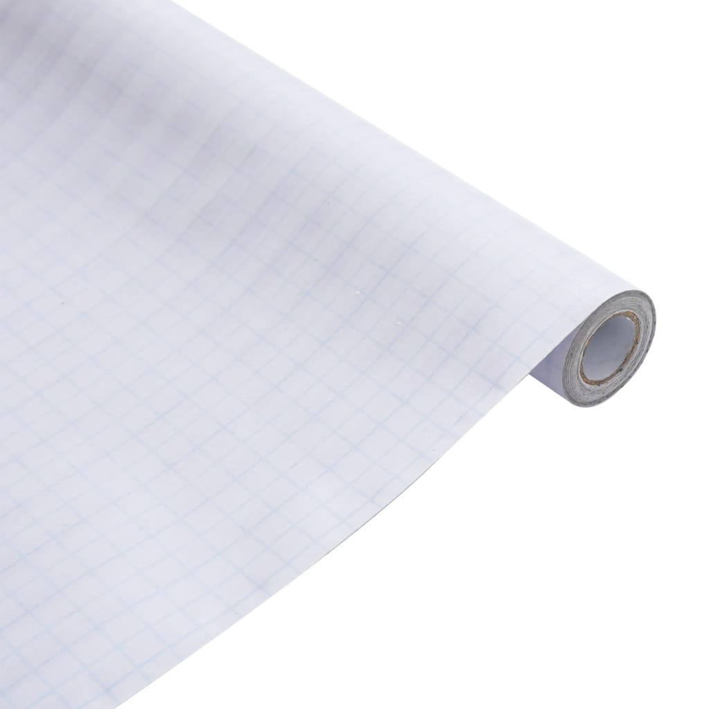 vidaXL Μεμβράνες Παραθύρων Ματ Σχεδίαση με Ρίγες PVC