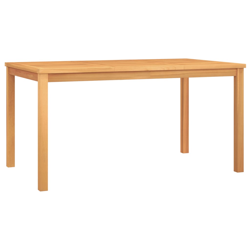 vidaXL Σετ Τραπεζαρίας Κήπου 7 Τεμαχίων από Μασίφ Ξύλο Teak