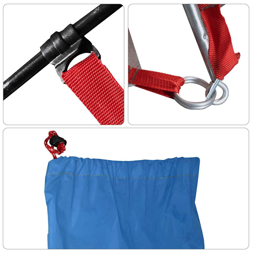 vidaXL Σκηνή Παραλίας Γαλάζια 274x178x170/148 εκ. από Πολυεστέρα 185T