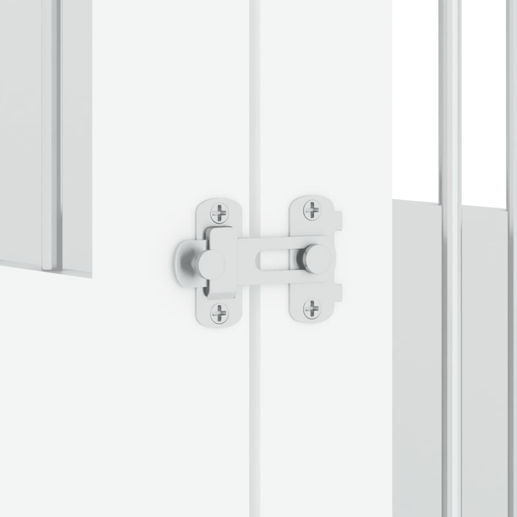 vidaXL Κλουβί Σκύλου Λευκό 64,5x80x71 εκ. από Επεξεργασμένο Ξύλο