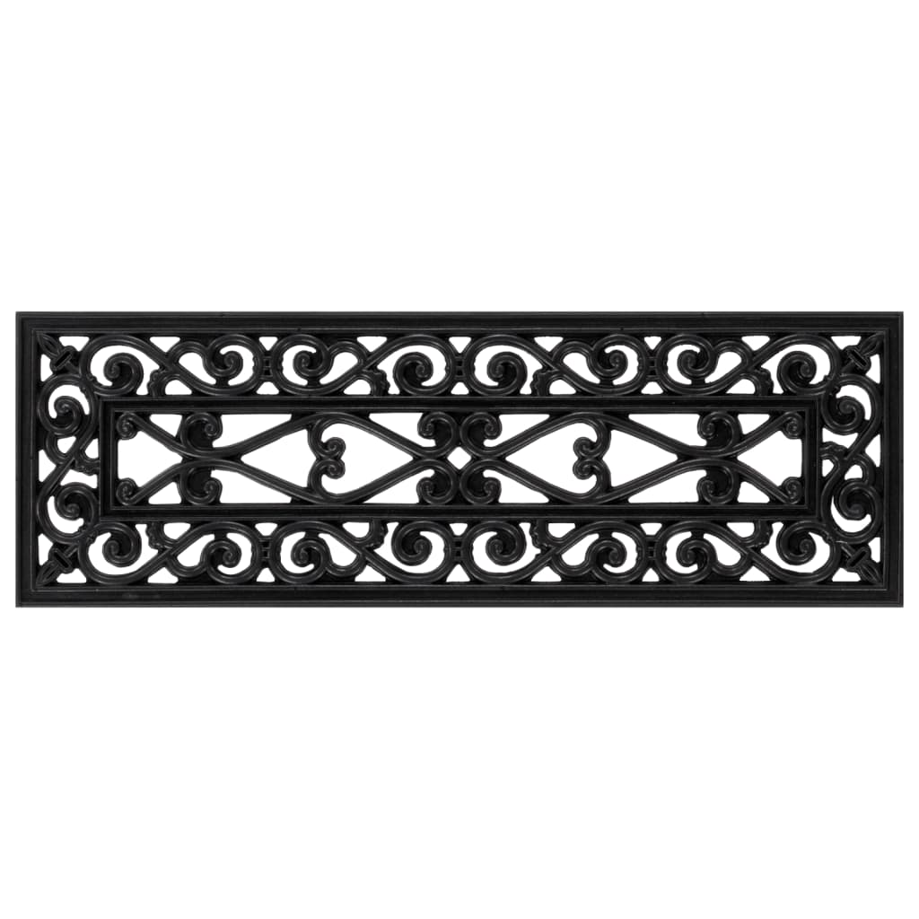 vidaXL Πατάκια Σκάλας 10 τεμ. 25 x 75 εκ. από Καουτσούκ