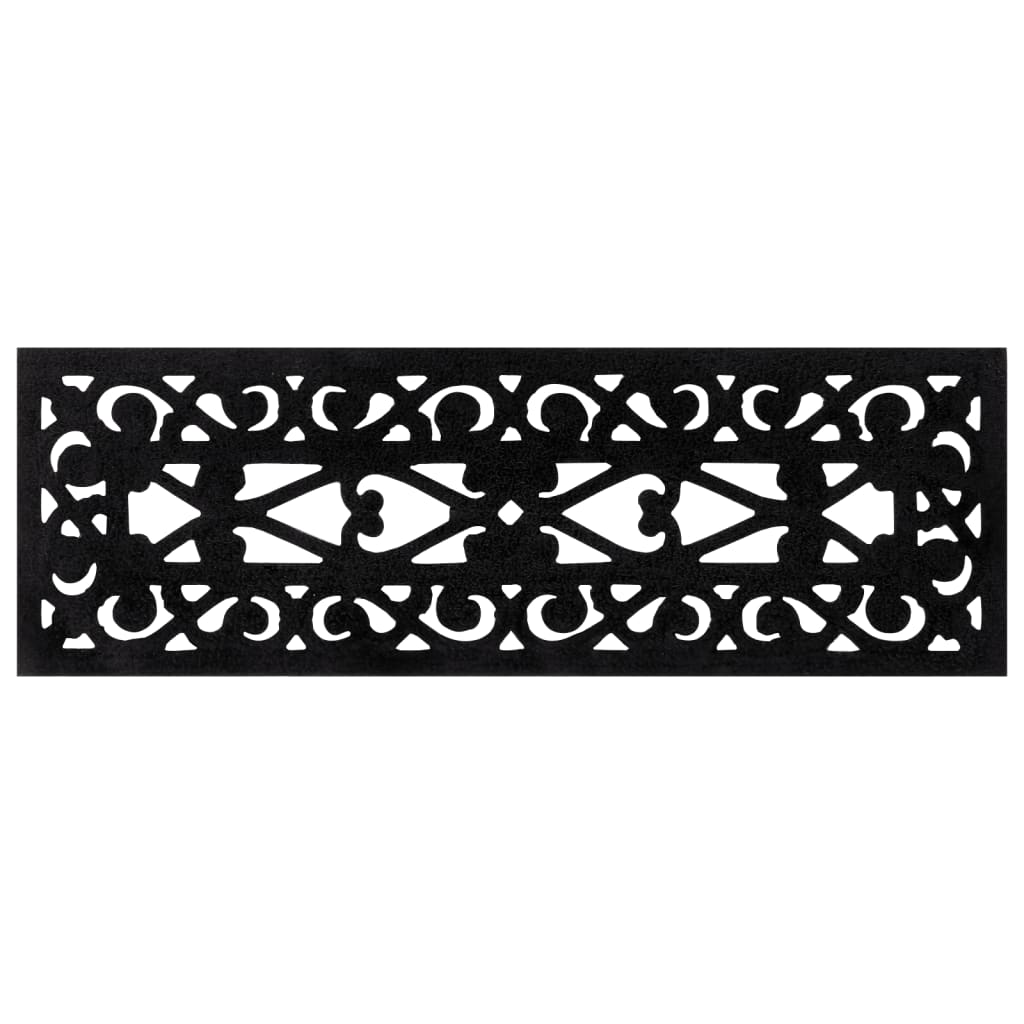 vidaXL Πατάκια Σκάλας 10 τεμ. 25 x 75 εκ. από Καουτσούκ