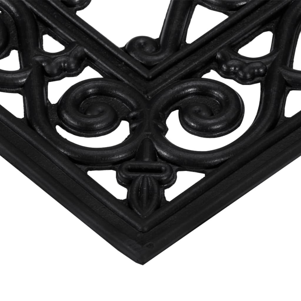 vidaXL Πατάκια Σκάλας 10 τεμ. 25 x 75 εκ. από Καουτσούκ