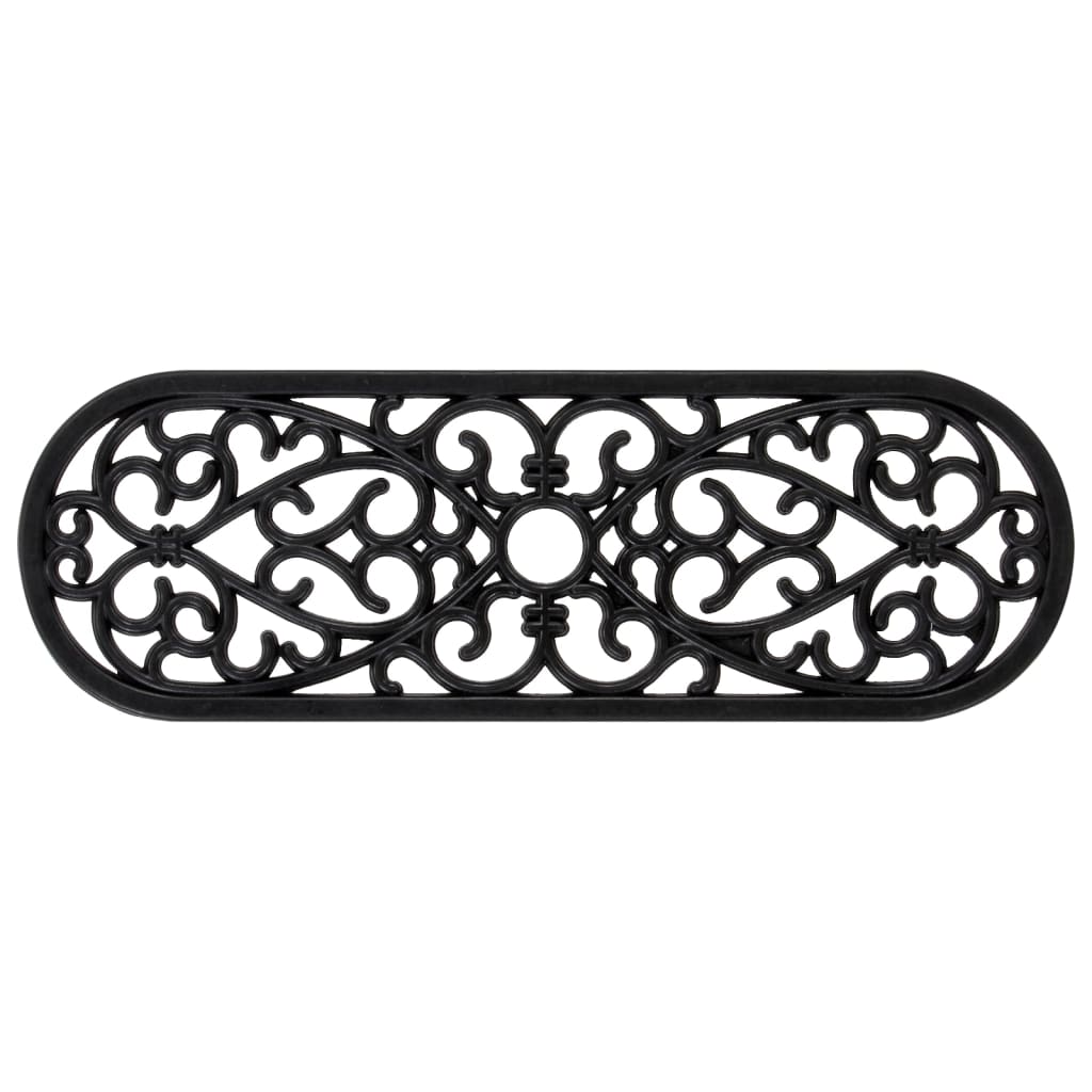 vidaXL Πατάκια Σκάλας 5 τεμ. 25 x 75 εκ. από Καουτσούκ