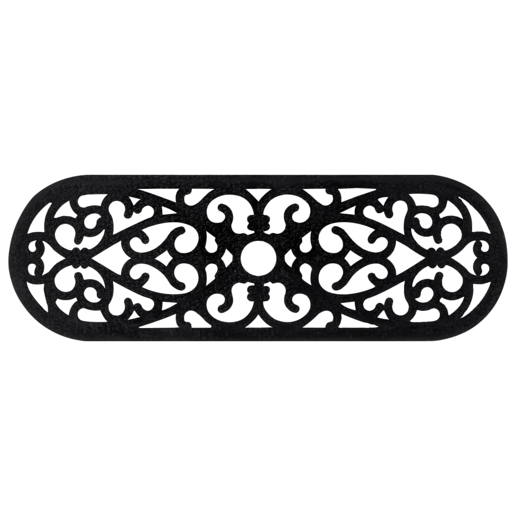 vidaXL Πατάκια Σκάλας 5 τεμ. 25 x 75 εκ. από Καουτσούκ