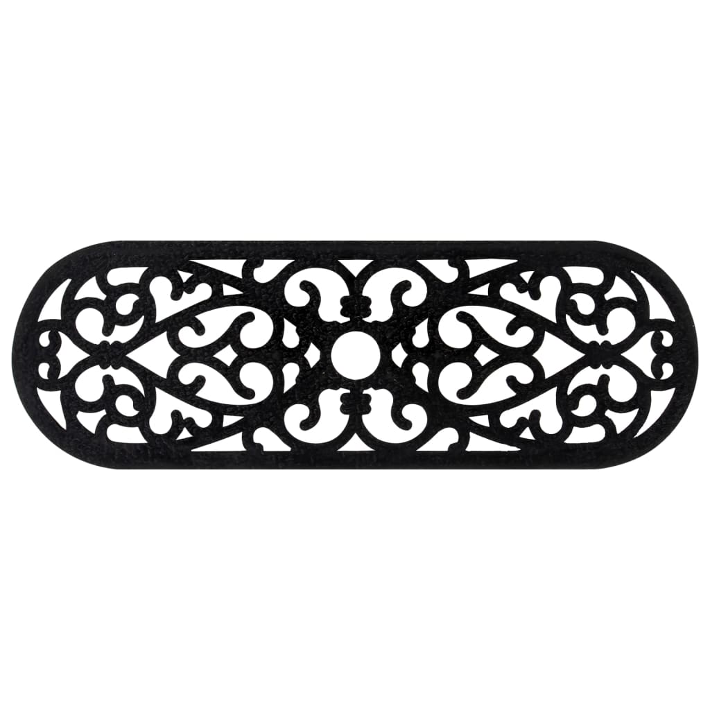 vidaXL Πατάκια Σκάλας 10 τεμ. 25 x 75 εκ. από Καουτσούκ