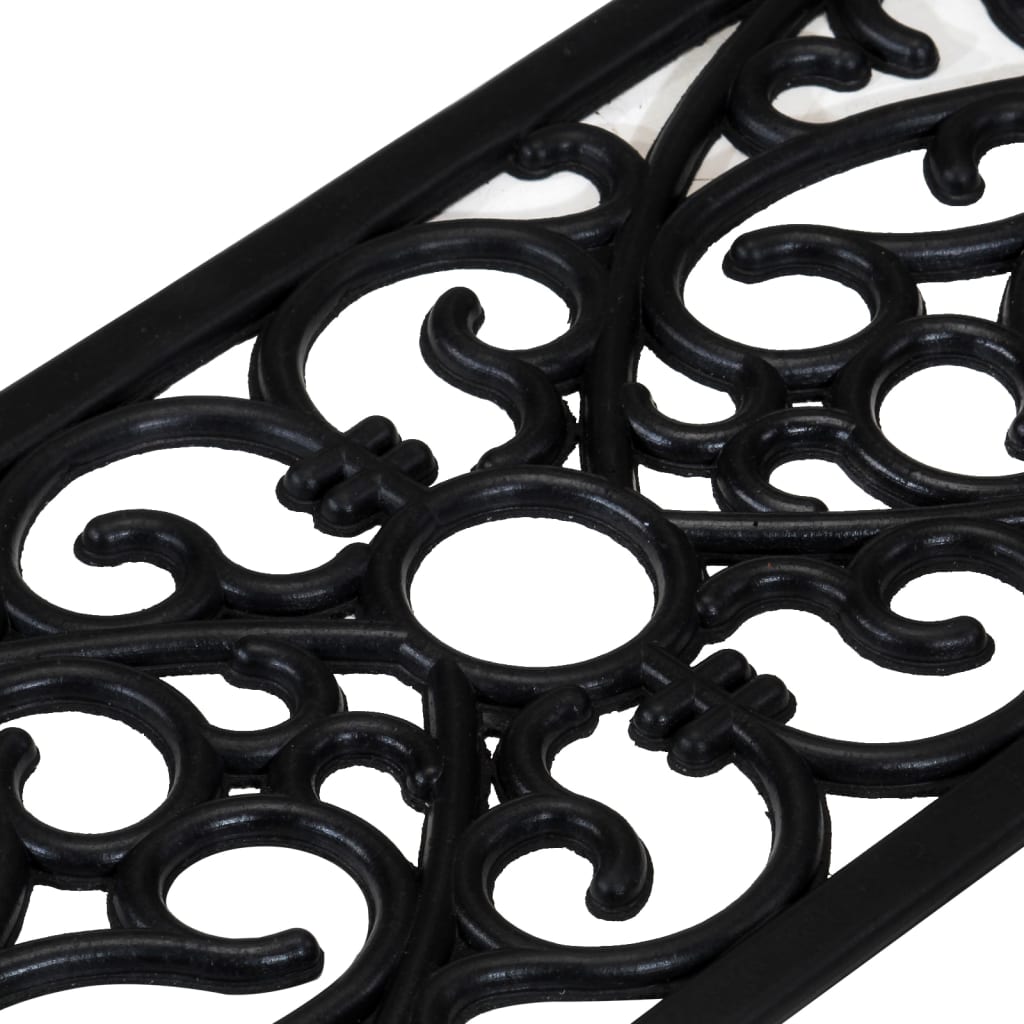 vidaXL Πατάκια Σκάλας 10 τεμ. 25 x 75 εκ. από Καουτσούκ