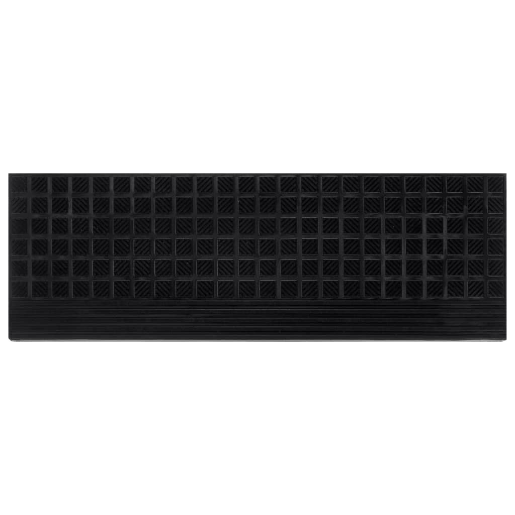 vidaXL Πατάκια Σκάλας 10 τεμ. 25 x 75 εκ. από Καουτσούκ