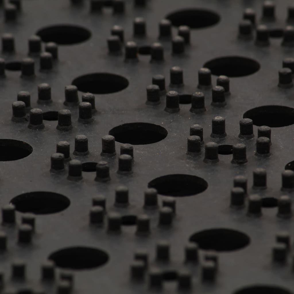 vidaXL Πατάκι Εισόδου Ορθογώνιο 60 x 80 εκ. Καουτσούκ