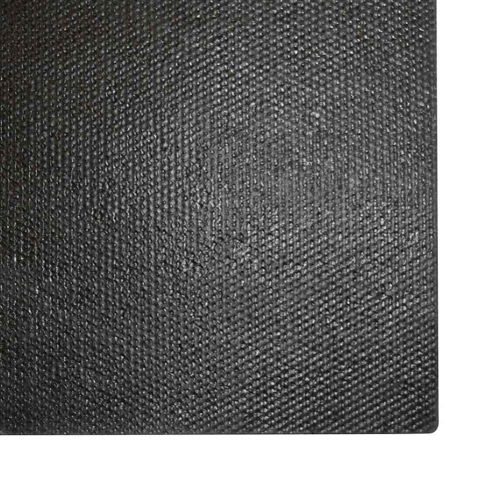 vidaXL Πατάκι Πόρτας Μαύρο 40x60 εκ. από Φουντωτό Κοκοφοίνικα