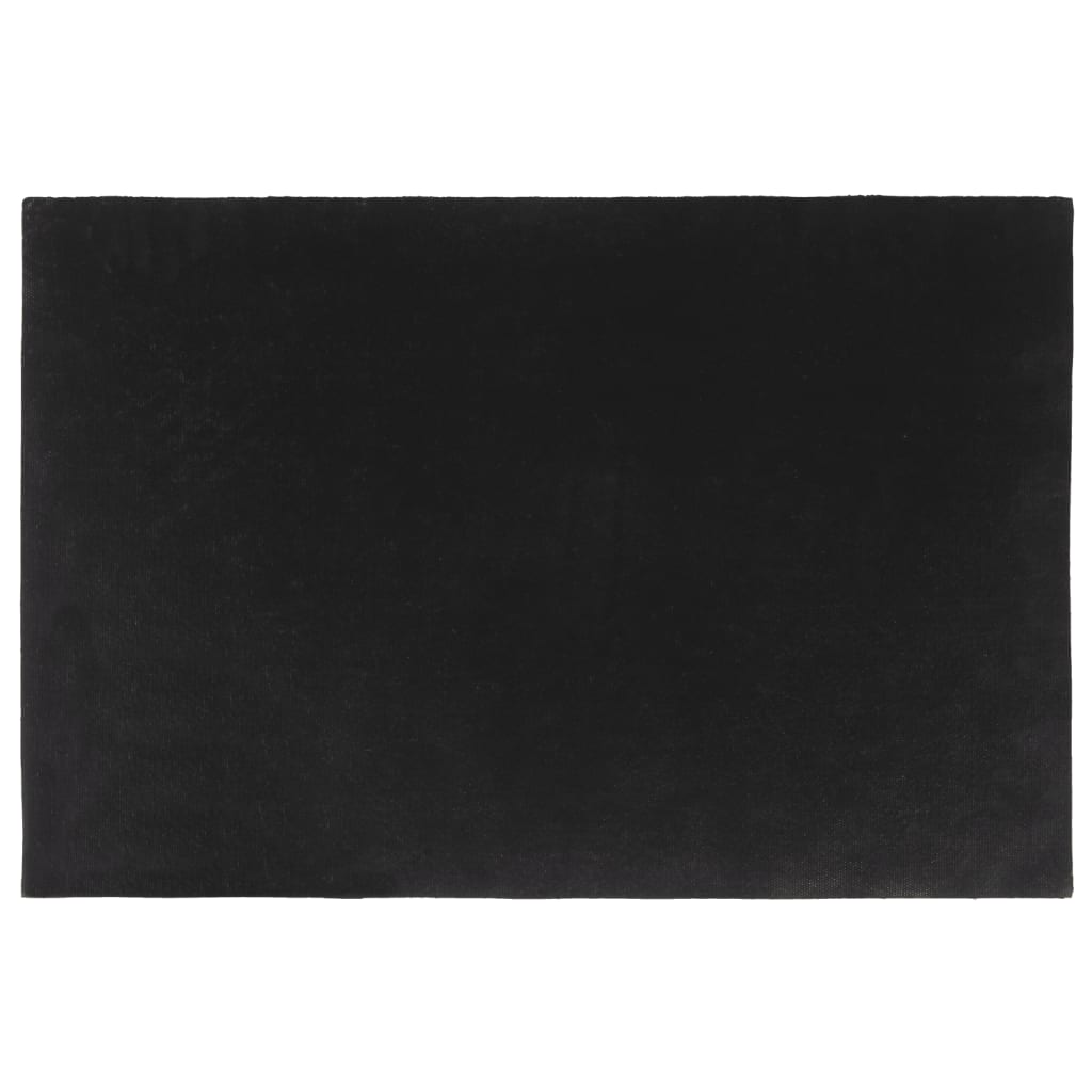 vidaXL Πατάκι Εισόδου Σκούρο Γκρι 60 x 90 εκ. Θυσανωτός Κοκοφοίνικας