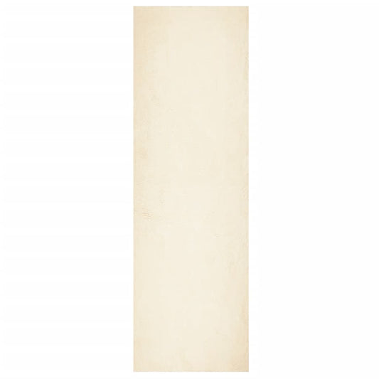 vidaXL Χαλί HUARTE με Κοντό Πέλος Μαλακό/ Πλενόμενο Κρεμ 80x250 εκ.