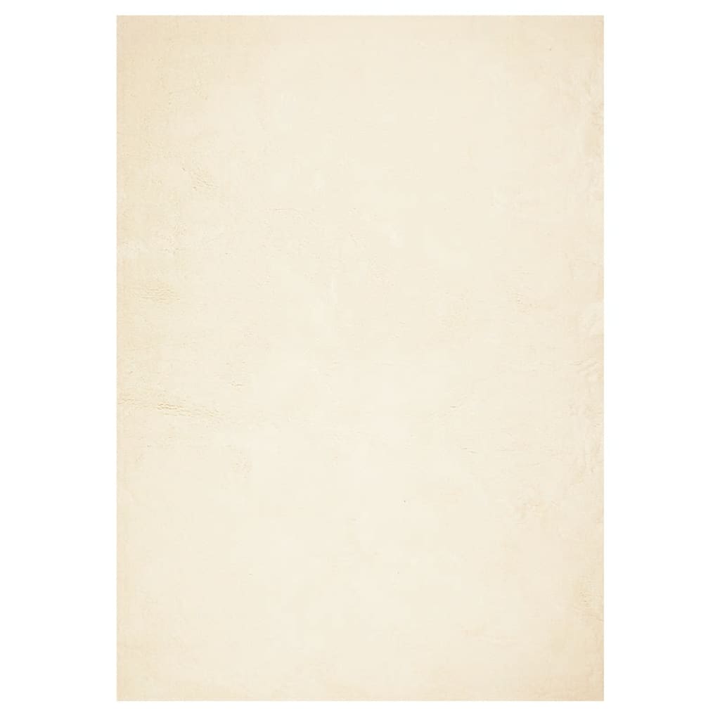 vidaXL Χαλί HUARTE με Κοντό Πέλος Μαλακό/ Πλενόμενο Κρεμ 240x340 εκ.