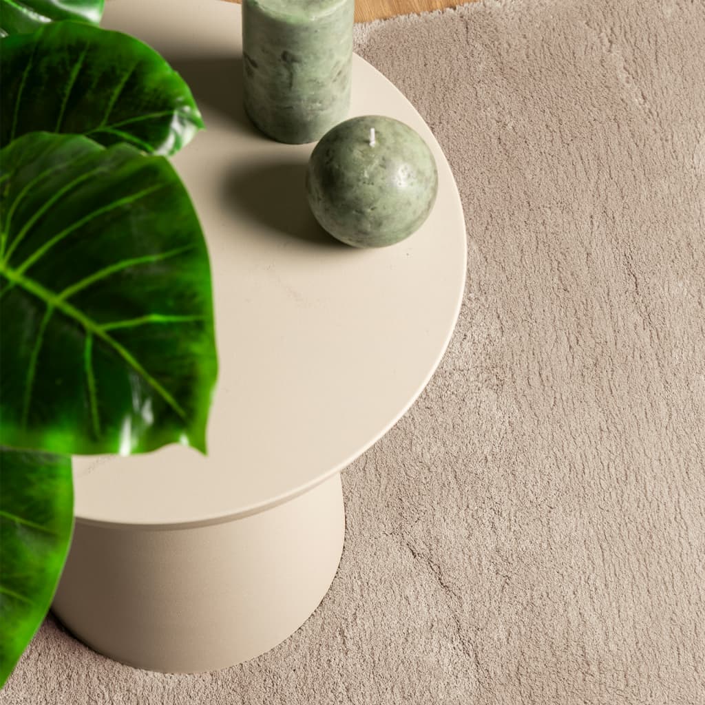 vidaXL Χαλί HUARTE με Κοντό Πέλος Μαλακό/ Πλενόμενο 120x120 εκ.