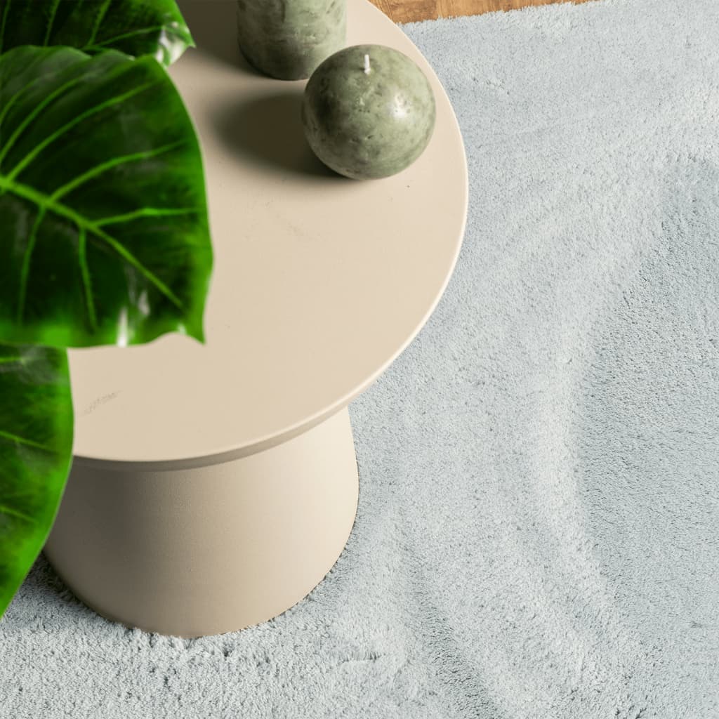 vidaXL Χαλί HUARTE με Κοντό Πέλος Μαλακό/ Πλενόμενο Μπλε 140x200 εκ.