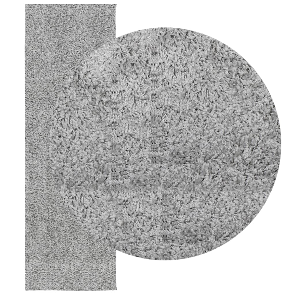 vidaXL Χαλί Shaggy PAMPLONA με Ψηλό Πέλος Μοντέρνο Γκρι 80x250 εκ.