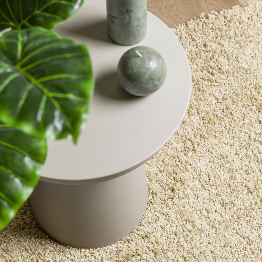 vidaXL Χαλί Shaggy PAMPLONA με Ψηλό Πέλος Μοντέρνο Χρυσό 80x250 εκ.